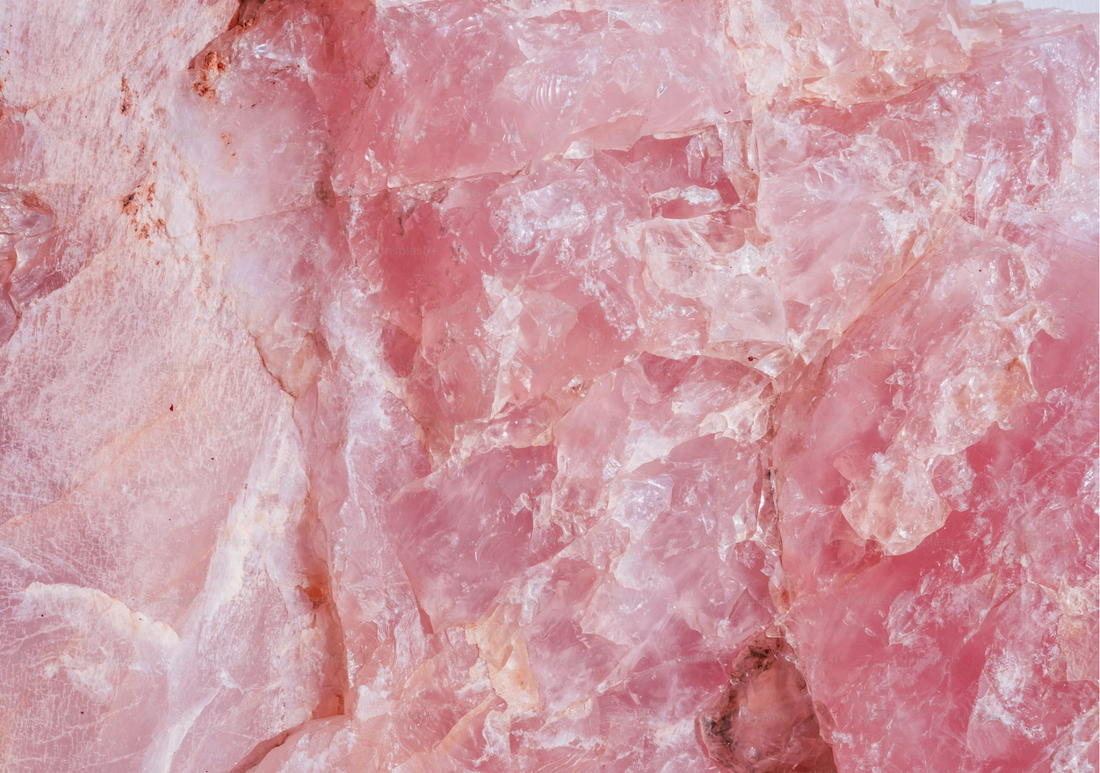 rose quartz gemstone 