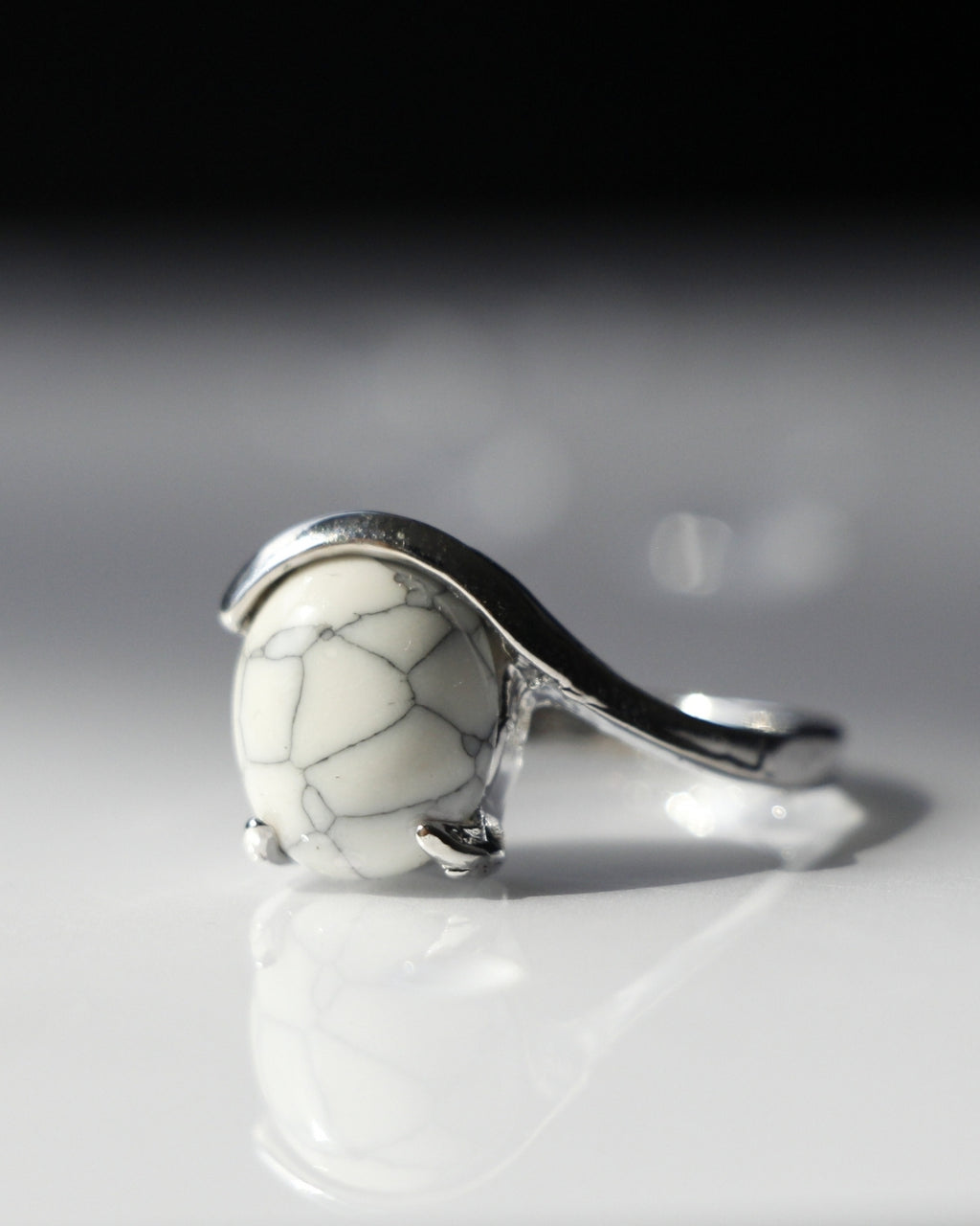 Howlite Ring