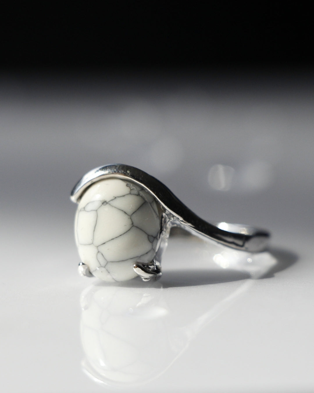 Howlite Ring