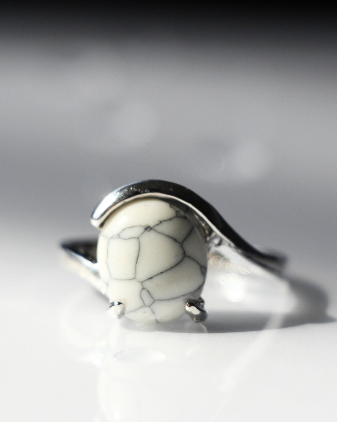 Howlite Ring