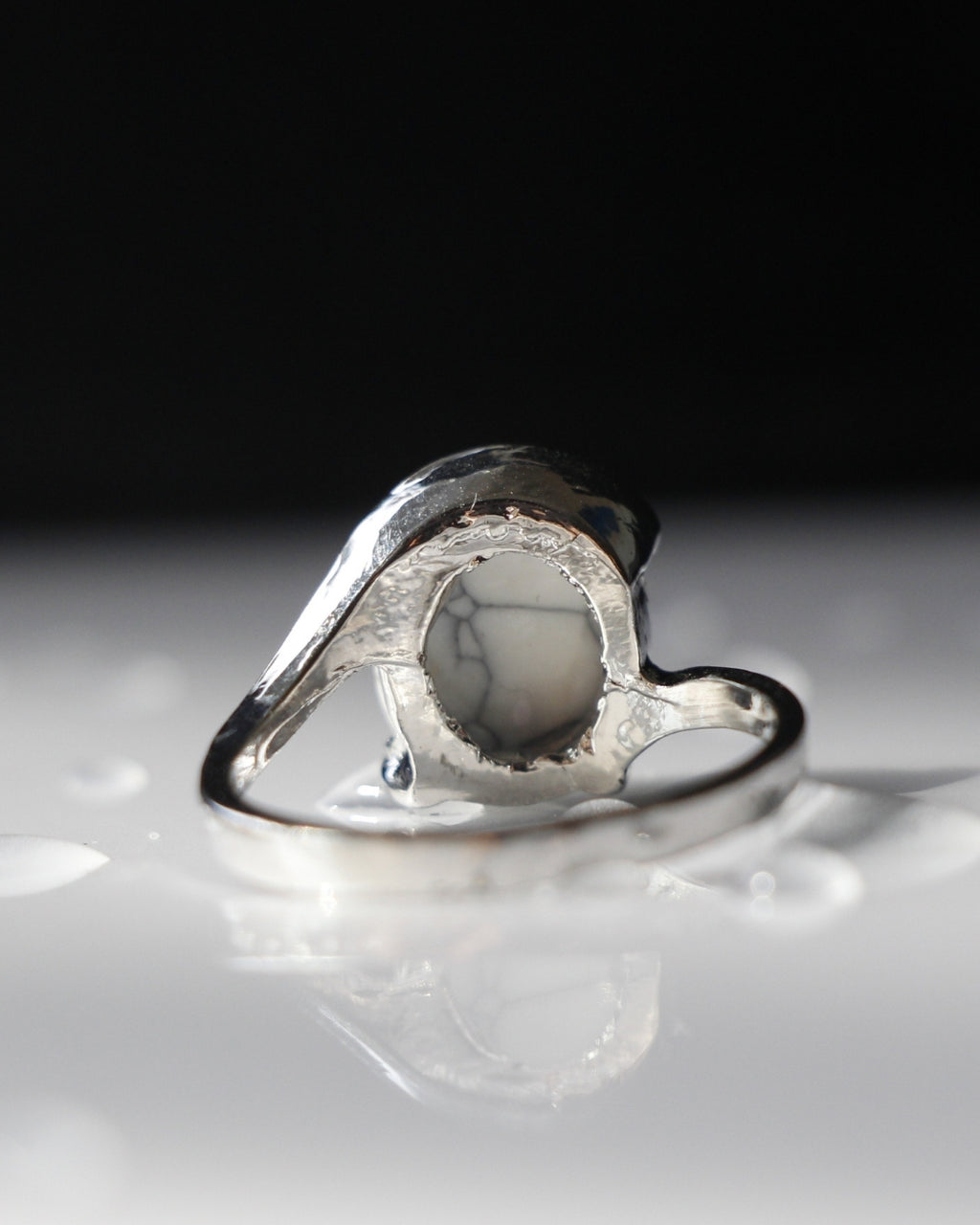 Howlite Ring