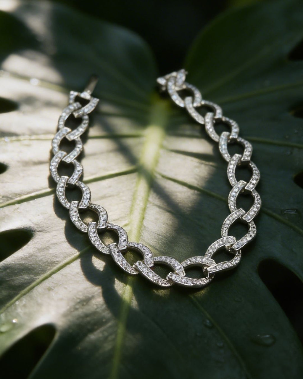 The Pavé Link Bracelet