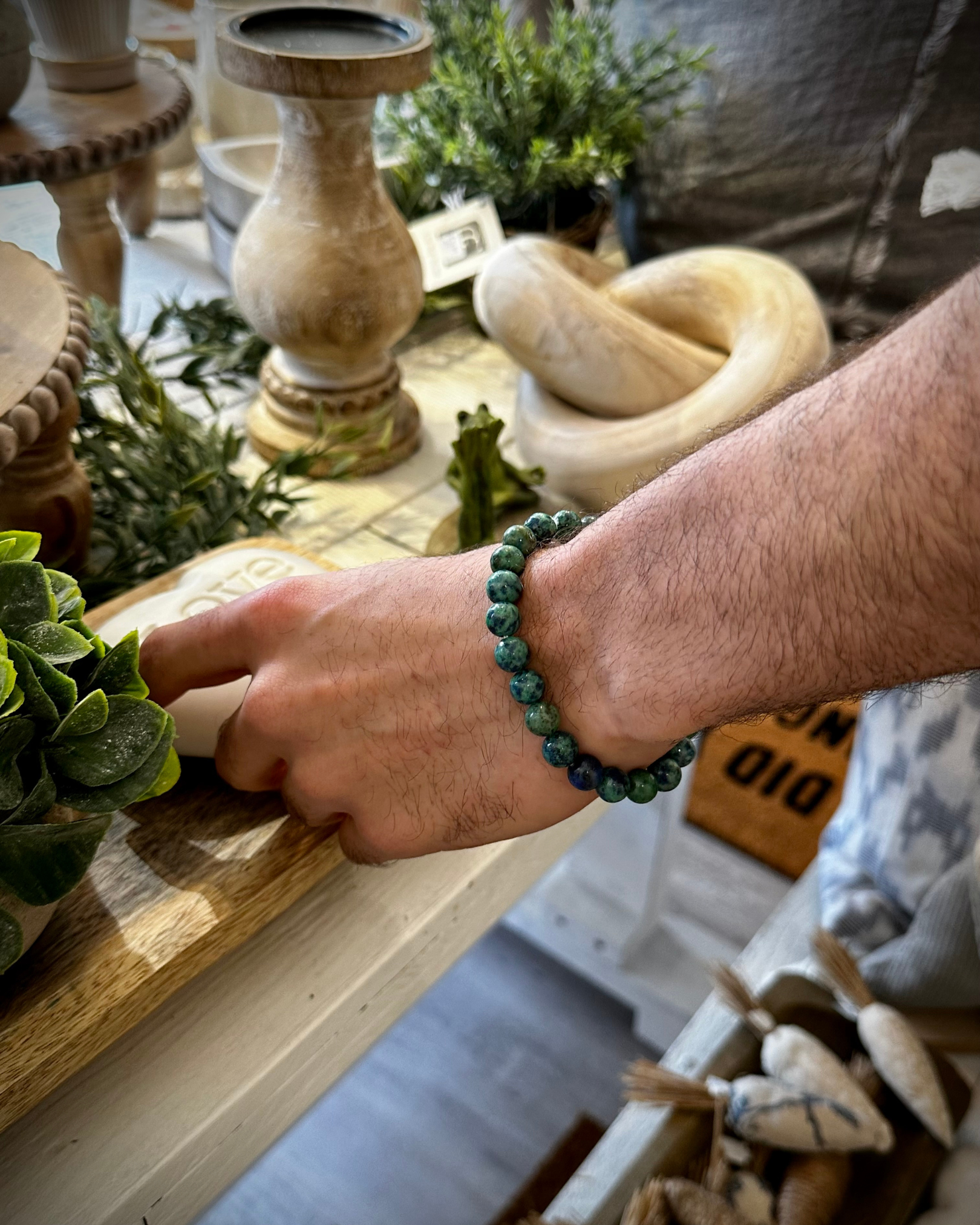 Azurite Bracelet