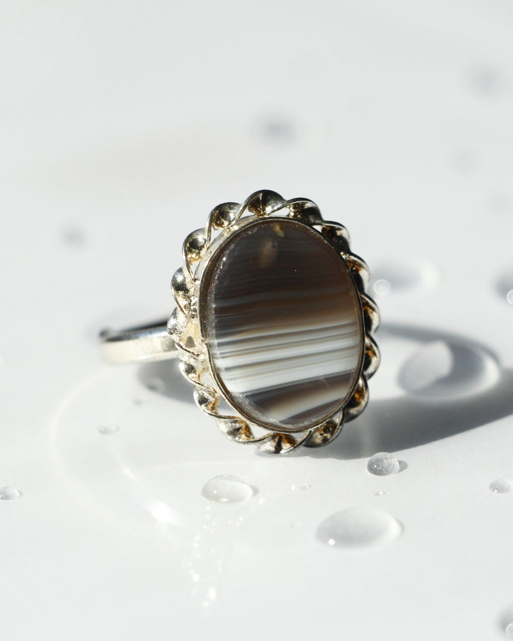 Sulemani Hakik Shield Ring