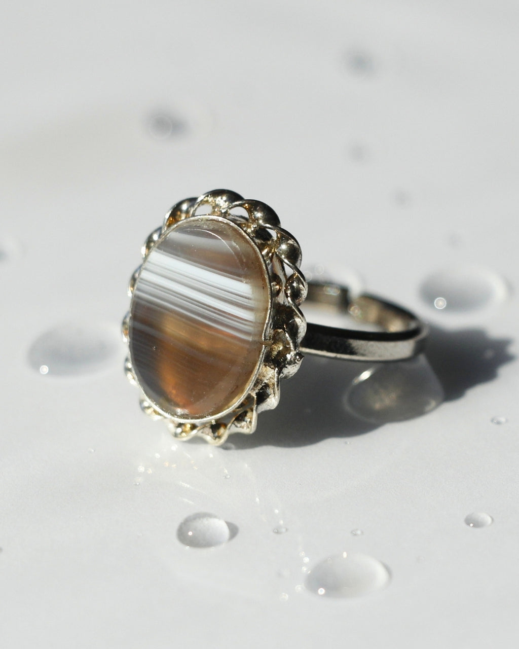 Sulemani Hakik Shield Ring