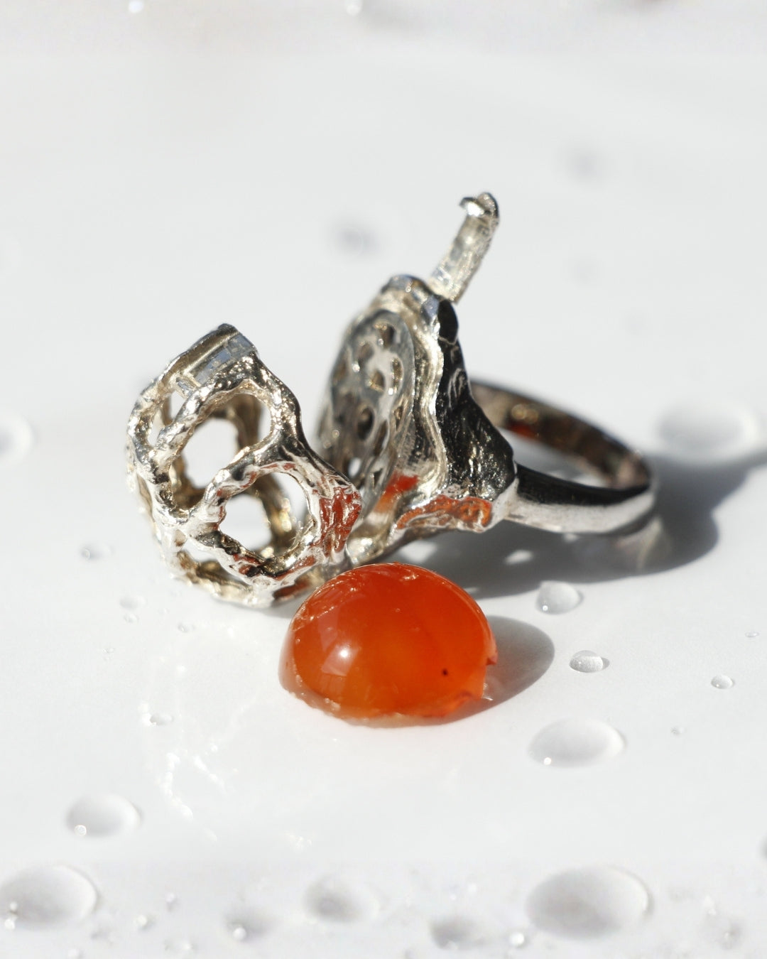 The Alchemist's Ring - Interchangeable Gemstone