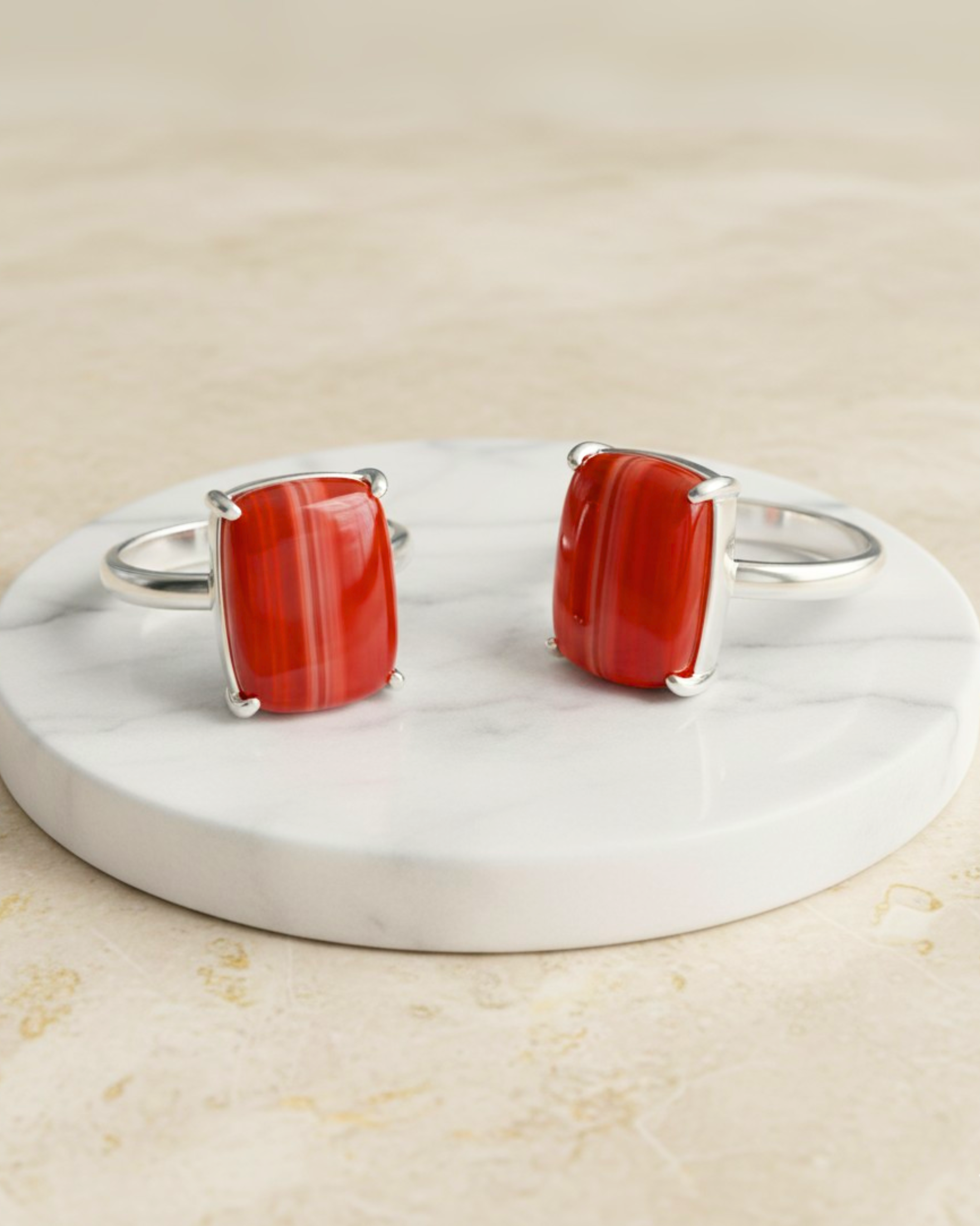 Sunfire Carnelian Ring
