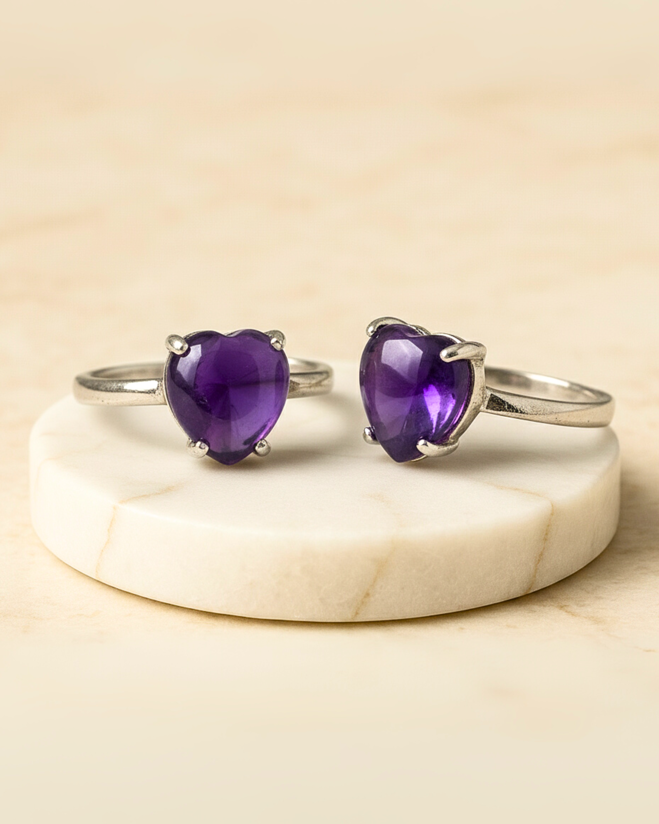 Love Amethyst Ring