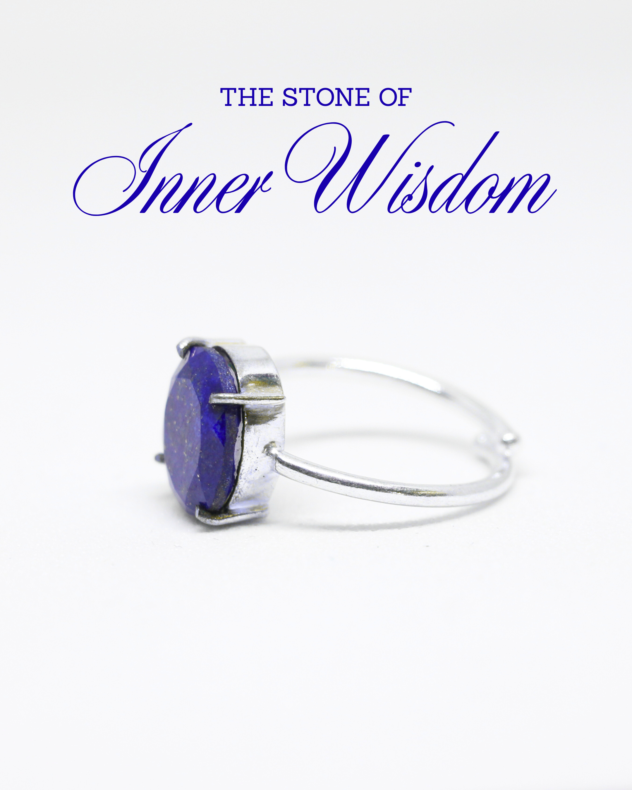 Faceted Lapis Ring