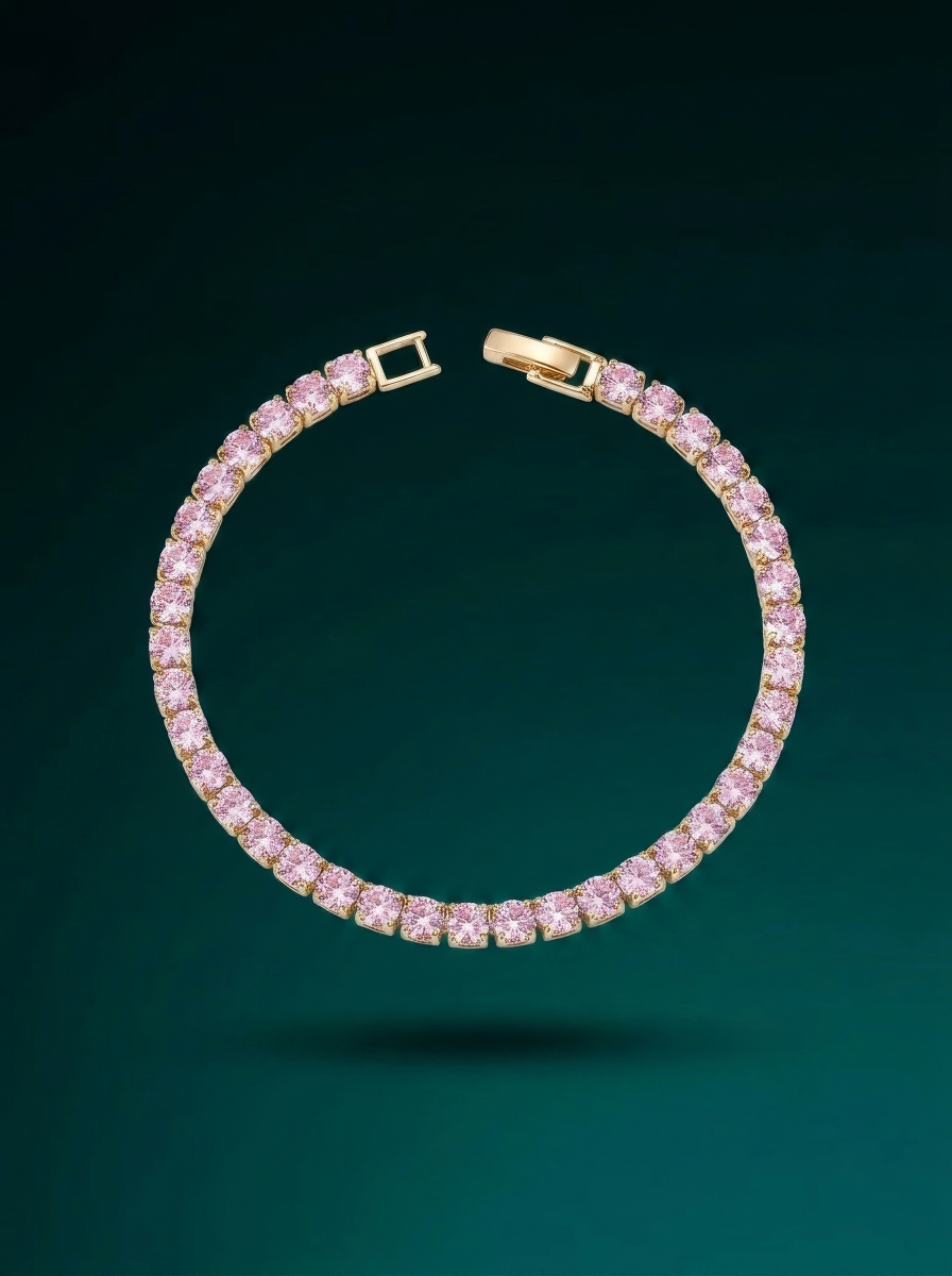 The Rosa Tennis Bracelet
