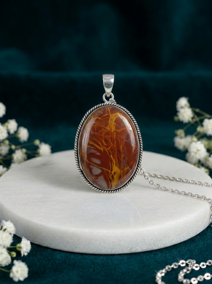Noreena Jasper Pendant